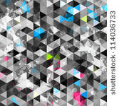 abstract grunge triangle...