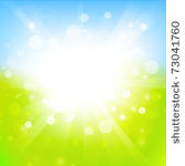sunny abstract light green and...