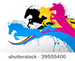 horse line cmyk