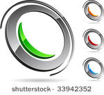 abstract company 3d vector...