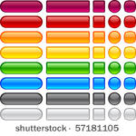blank web glossy buttons....
