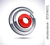 o 3d vector icon such logos.