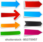 sticky collection of paper...