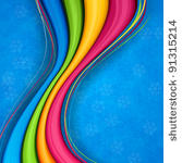 vector illustration of abstract ...
