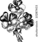 the bunch of flowers in style...