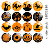 glossy halloween icons   part 2 ...