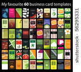 60 colorful vertical business...