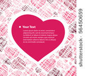 hearts background vector