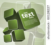 3d abstract background