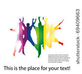 party people vector background