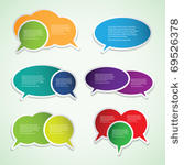 colorful labels  tags