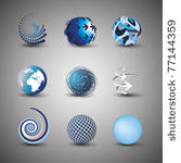 collection of globe designs