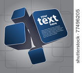 3d abstract background