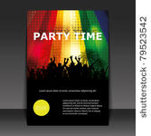 flyer design   party time