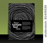 flyer or cover design