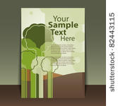 flyer or cover design