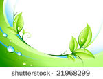 abstract background and leaves