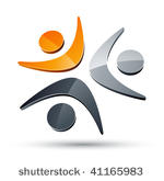 abstract humans together design ...