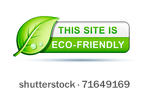 eco friendly website icon