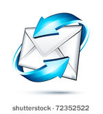 envelope icon and arrows