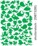 animal silhouettes