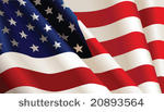 american flag  vector color...