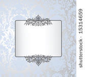 antique wallpaper with scroll...