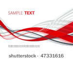 abstract red and gray template. ...