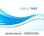 aqua wavy template. vector