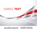 grey techno template. vector