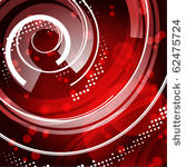 abstract red techno background. ...