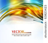 abstract color card. vector
