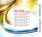 abstract color card in retro...