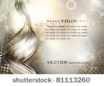 luxury greeting card. vector
