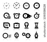clock icons