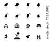 icon set  social networks 