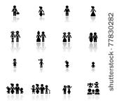 icons set people