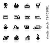 icons set shopping