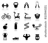 icons set fitness