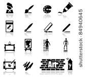 icons set arts