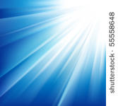 sun on a blue sky. vector...