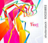 vector background with abstract ...