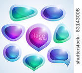 vector bubbles for speech