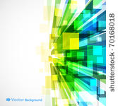 3d bright abstract background...