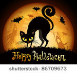 halloween illustration with...