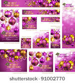 collection of christmas banners ...