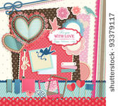 valentine s day scrapbook...