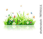 summer green meadow for your...