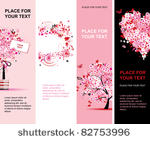 summer floral pink banners...