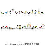 people practicing yoga ...
